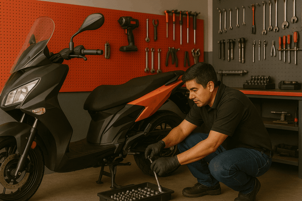 Dónde reparar mi moto en Medellin